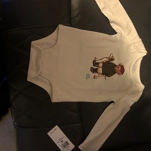 9M polo onesie new with tags